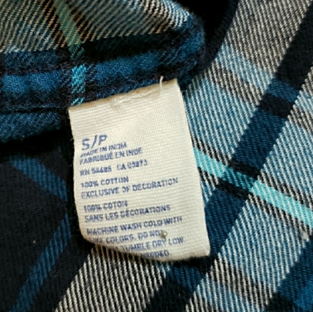 American Eagle Outfitters Long Sleeve Button Down Flannel Shirt - Picture 3 of 4